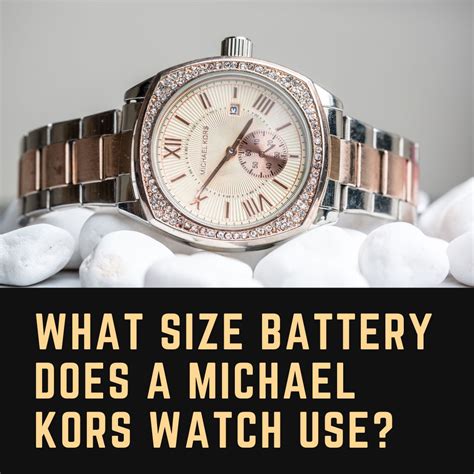 Michael Kors watch battery list